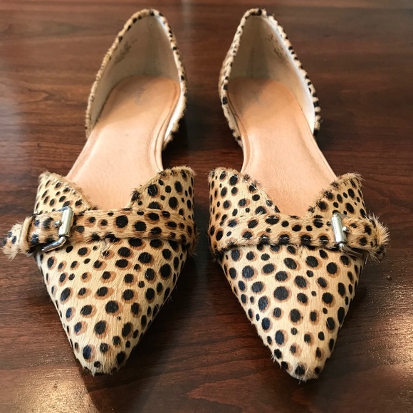Dr. Scholl's Shoes - Dr. Scholl’s d’orsay leopard flats